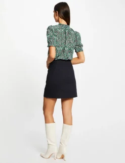 Chemises Et Blouses>Morgan Blouse Manches Courtes Imprimee Femme | Multico