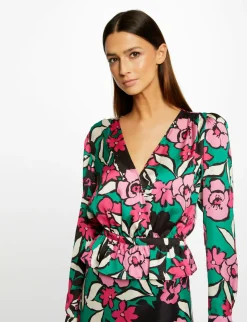 Chemises Et Blouses>Morgan Blouse Manches Longues Imprime Floral Femme | Multico