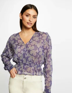 Chemises Et Blouses>Morgan Blouse Manches Longues Imprimee Femme | Multico