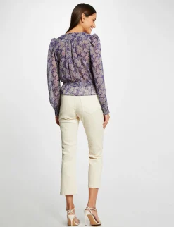 Chemises Et Blouses>Morgan Blouse Manches Longues Imprimee Femme | Multico