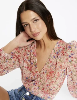 Chemises Et Blouses>Morgan Blouse Manches Longues Imprime Floral Femme | Multico