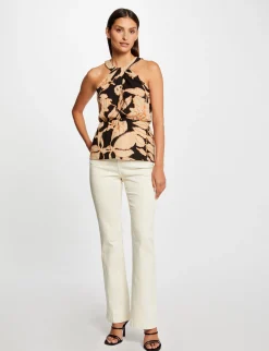 Chemises Et Blouses>Morgan Blouse Sans Manches Imprime Vegetal Femme | Multico