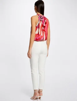 Chemises Et Blouses>Morgan Blouse Sans Manches Imprime Geometrique Femme | Multico