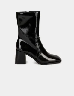 Chaussures>Morgan Bottines A Talons Vernies Femme | Noir