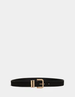 Ceintures>Morgan Ceinture A Double Passant Femme | Noir