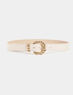 Ceintures>Morgan Ceinture Avec Boucle Torsade Femme | Ivoire