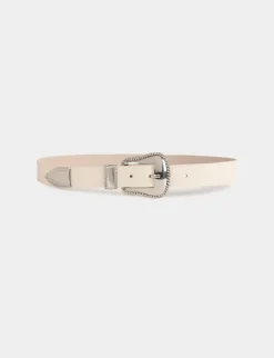 Ceintures>Morgan Ceinture Avec Boucle Western Femme | Ivoire