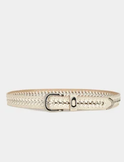 Ceintures>Morgan Ceinture Avec Chaine Femme | Beige