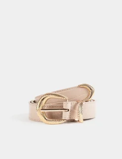 Ceintures>Morgan Ceinture Effet Python Femme | Beige