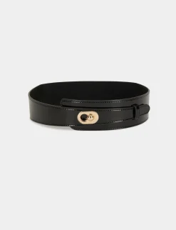 Ceintures>Morgan Ceinture Elastiquee Asymetrique Femme | Noir