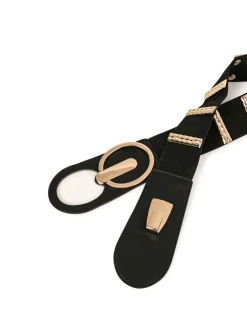 Ceintures>Morgan Ceinture Elastiquee Avec Ornements Femme | Dore