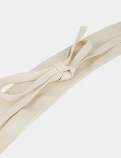 Ceintures>Morgan Ceinture Elastiquee Detail Noeud Femme | Beige