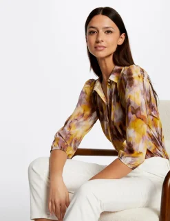 Chemises Et Blouses>Morgan Chemise Manches 3/4 Imprime Abstrait Femme | Multico