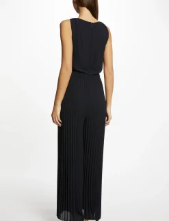 Combinaisons>Morgan Combinaison Ample A Jambes Plissees Femme | Marine