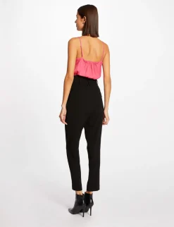 Chemises Et Blouses>Morgan Debardeur Bretelles Fines Avec Boutons Femme | Fuchsia