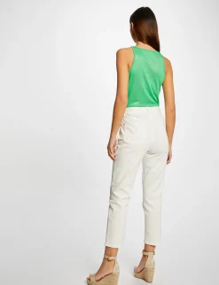 Tops Et T-Shirts>Morgan Debardeur Bretelles Fines Avec Chaines Femme | Vert