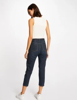 Tops Et T-Shirts>Morgan Debardeur Bretelles Larges Effet Cotele Femme | Ivoire