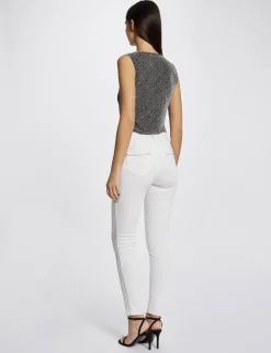Tops Et T-Shirts>Morgan Debardeur Bretelles Larges Col Rond Femme | Argente