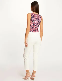 Tops Et T-Shirts>Morgan Debardeur Bretelles Larges Imprime Femme | Multico