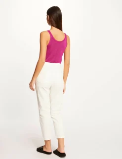 Tops Et T-Shirts>Morgan Debardeur Pull Avec Bretelles Femme | Framboise