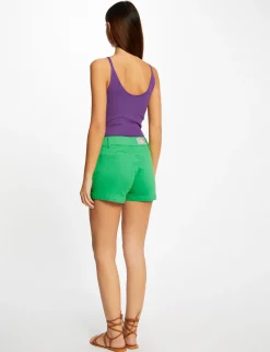 Tops Et T-Shirts>Morgan Debardeur Pull Avec Details Chaines Violet Fonce Femme | Violet_Fonce