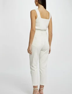 Tops Et T-Shirts>Morgan Debardeur Pull Bretelles Larges Femme | Ecru