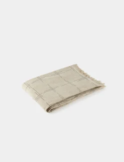 Echarpes>Morgan Echarpe Avec Strass Et Franges Femme | Beige