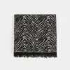 Echarpes>Morgan Echarpe Imprime Zebre Femme | Noir