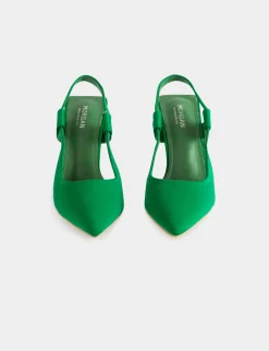 Chaussures>Morgan Escarpins A Talons Bobines Femme | Vert