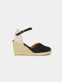 Chaussures>Morgan Espadrilles Compensees Femme | Noir