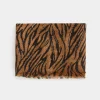 Echarpes>Morgan Foulard Imprime Animalier Femme | Marron