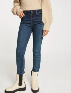 Jeans>Morgan Jeans Slim Taille Haute Jean Stone Femme | Jean_Stone