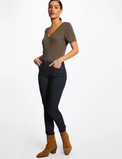 Jeans>Morgan Jeans Slim Taille Standard Jean Brut Femme | Jean_Brut