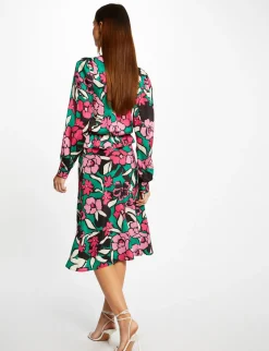 Jupes>Morgan Jupe Trapeze Imprime Floral Femme | Multico