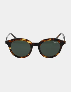 Lunettes>Morgan Lunettes De Soleil Rondes Femme | Marron