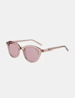 Lunettes>Morgan Lunettes De Soleil Rondes Femme | Rose