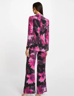 Pantalons>Morgan Pantalon Large Fluide Imprime Floral Femme | Multico