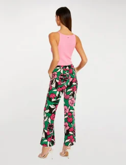 Tops Et T-Shirts>Morgan Pull Debardeur Bretelles Fines Rose Clair Femme | Rose_Clair