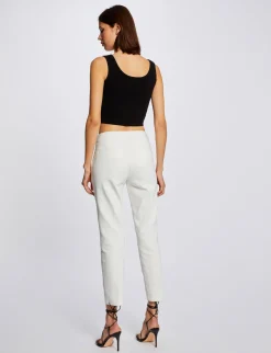 Tops Et T-Shirts>Morgan Pull Debardeur Crop Top Femme | Noir