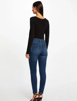 Pulls>Morgan Pull Manches Longues Avec Ouvertures Femme | Noir