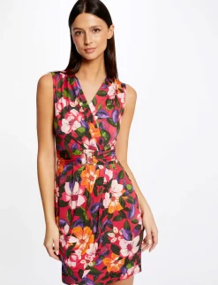 Robes>Morgan Robe Ajustee Drapee Imprime Floral Femme | Multico