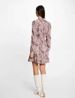 Robes>Morgan Robe Droite Fluide Imprime Cachemire Femme | Multico