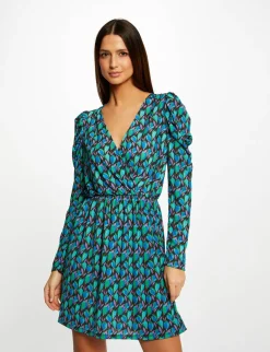 Robes>Morgan Robe Droite Imprime Floral Femme | Multico