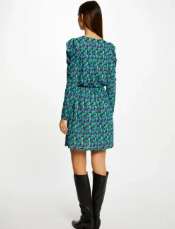 Robes>Morgan Robe Droite Imprime Floral Femme | Multico