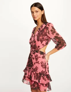 Robes>Morgan Robe Droite Imprime Floral Femme | Multico