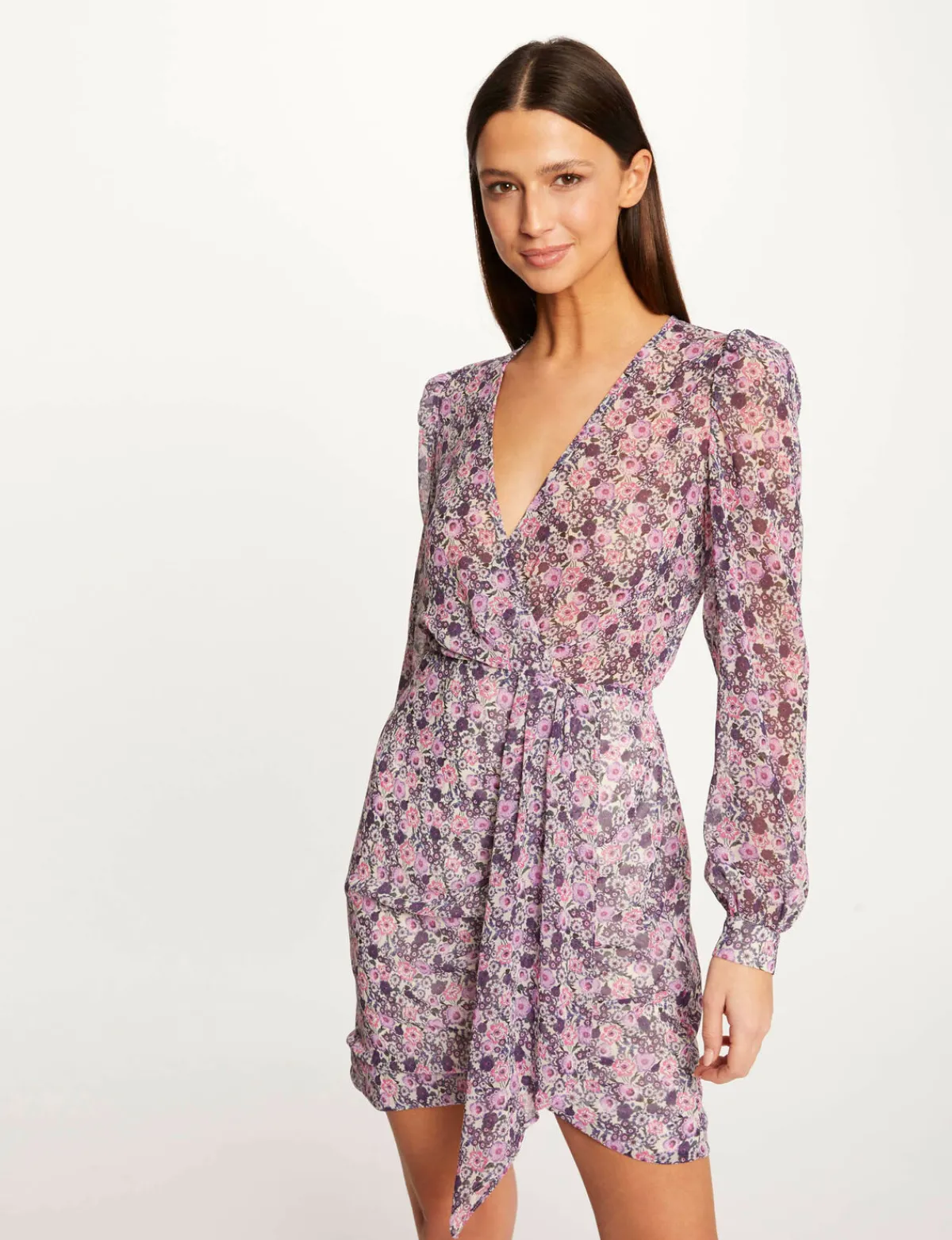 Robes>Morgan Robe Portefeuille Imprime Floral Femme | Multico