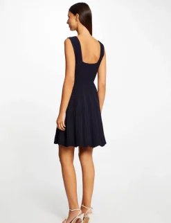 Robes>Morgan Robe Pull Patineuse A Bretelles Femme | Marine