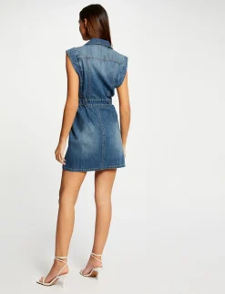 Robes>Morgan Robe Sans Manches Ceintree Jean Stone Femme | Jean_Stone