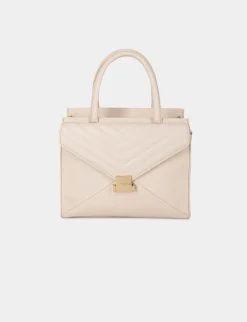 Maroquinerie>Morgan Sac Avec Rabat Matelasse Femme | Ecru