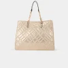 Maroquinerie>Morgan Sac Cabas Matelasse Metallise Femme | Dore